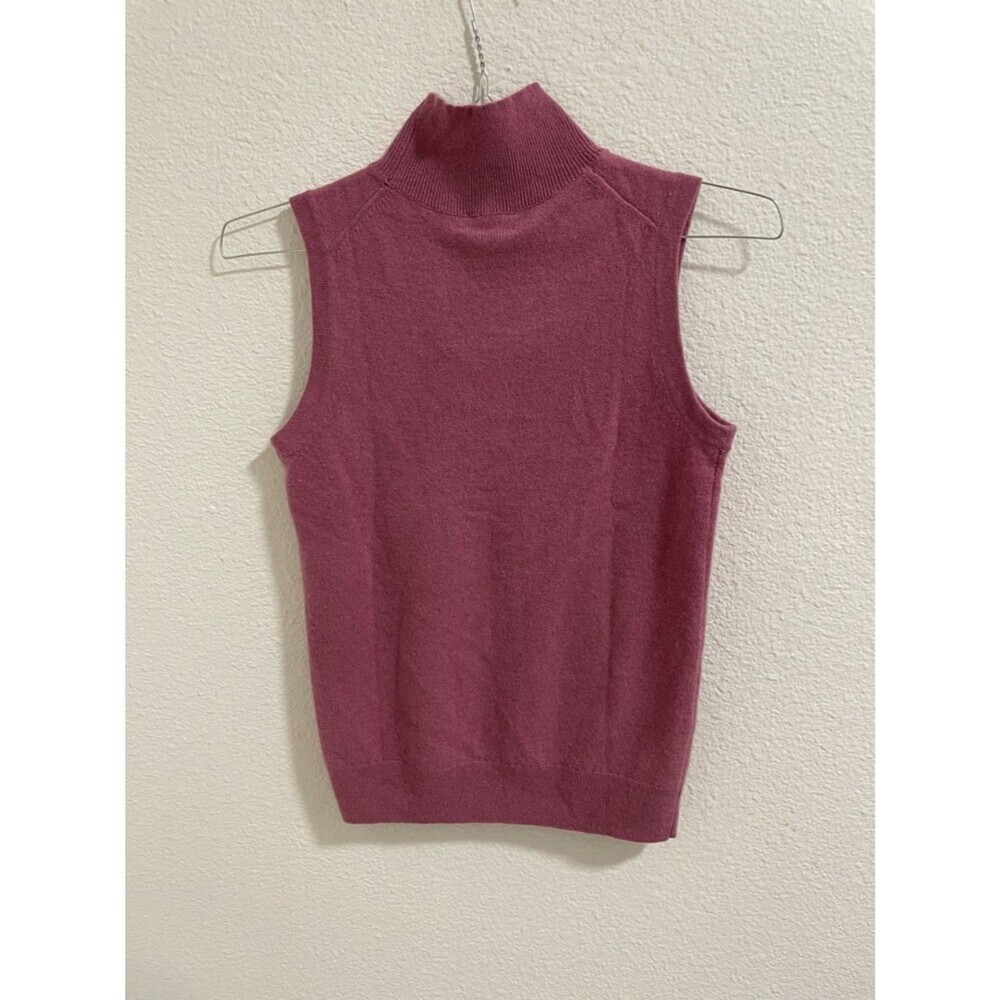 Bloomingdale's Cashmere Knit Top - Mauve Pink NWT